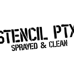 Stencil font